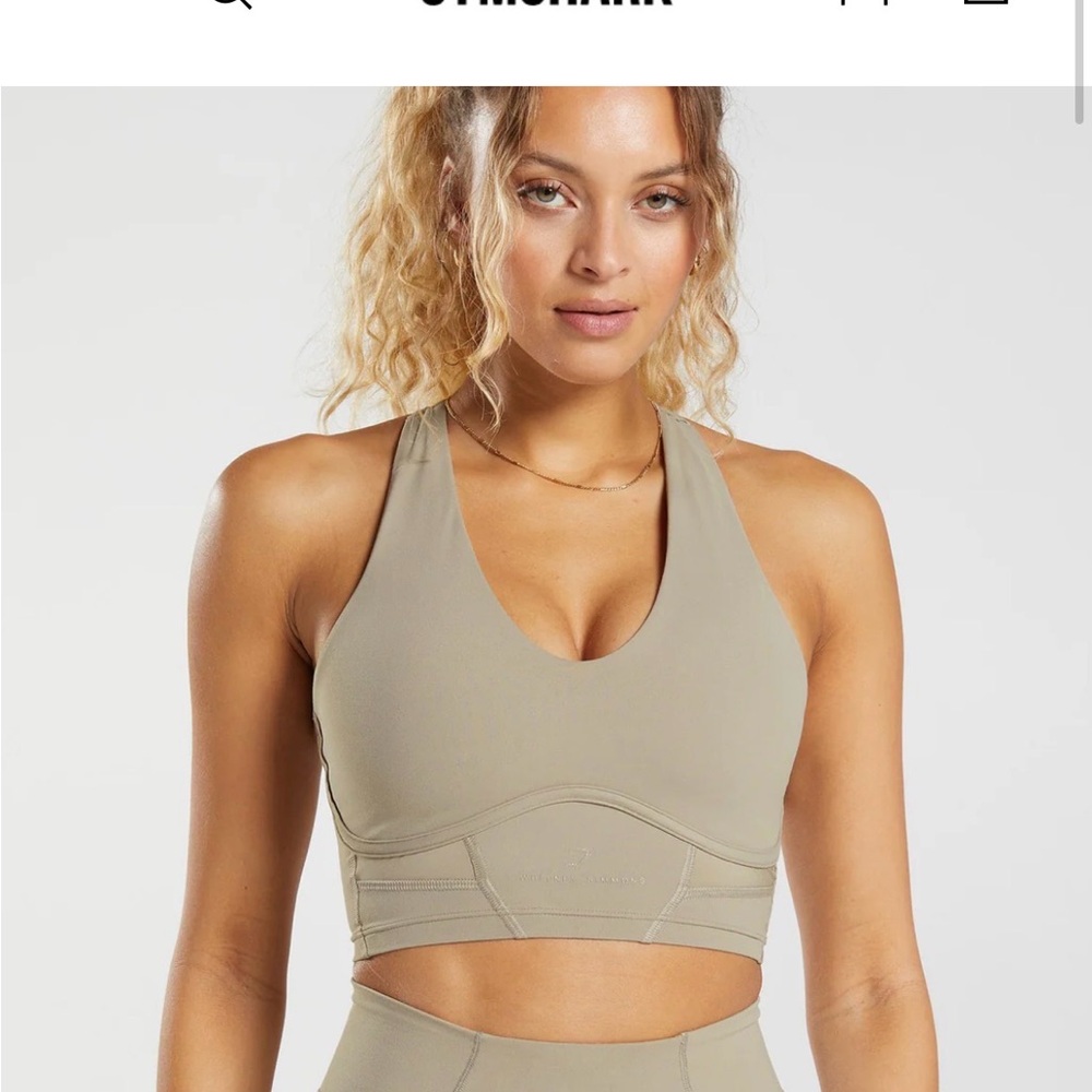 DNU WHITNEY LONGLINE BRA Gymshark